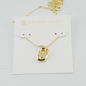 Kendra Scott Polished Letter Necklace